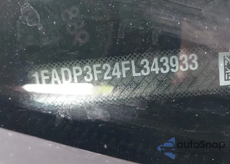 2015 Ford Focus Se from USA, damaged, VIN 1FADP3F24FL343933